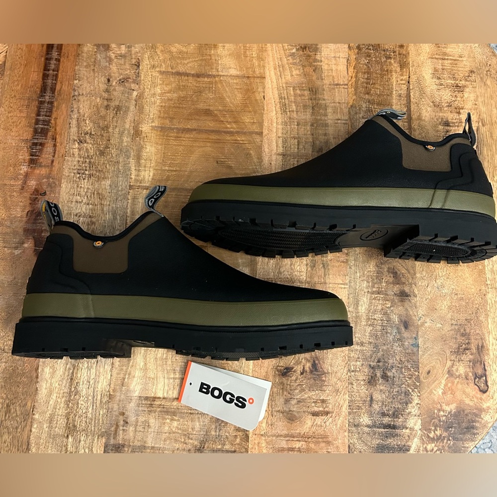 Bogs Outdoor Shoes Mens Tillamook Bay Casual Rubber Black